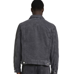 Chaqueta Vaquera Personalizada de Marca Más Vendida para Hombre, Chaqueta Vaquera Masculina de Último Diseño, Chaqueta Vaquera Transpirable, Chaqueta Vaquera Personalizada para Chicos 2026 - Product Image 4