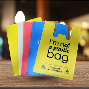Sac de courses appliqué aux systèmes de vente au détail commerciaux mettant en avant les sacs de transport biodégradables - Product Image 2