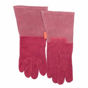 Gants de soudage TIG en cuir de vachette pleine fleur, haute qualité, résistants à l'abrasion et à la chaleur, pour la lutte contre les incendies, la boulangerie et le barbecue - Product Image 3