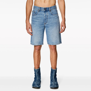 Shorts en toile respirants et écologiques pour homme, coupe classique, personnalisables, noirs, décontractés, style streetwear, avec élastique, pour l'été - Product Image 5