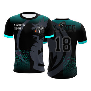 Maillot de jeu léger par sublimation, tenue d'e-sport, uniforme d'équipe de jeu compétitif - Product Image 4