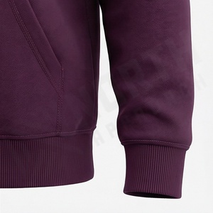 Sweat à capuche léger pour homme, couleur personnalisée avec impression en relief, chaud pour l'hiver, manches longues, doublure 100% coton, col à capuche, pull-over - Product Image 6