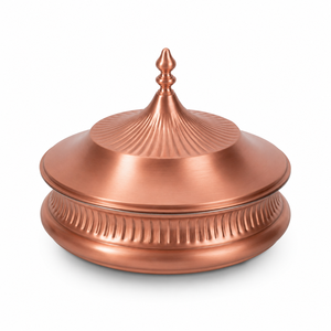Luxury Durable Gold Finish Stainless Steel Hot Pot Insulated Non-Stick Food Warmer Serving Casserole with Lid for Dining <b>Table</b> - Product Image 5