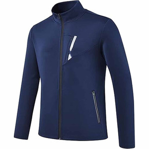 Conjunto deportivo cómodo para hombre, chaqueta y pantalones, tela transpirable, atuendo informal deportivo, ropa de gimnasio, ropa de calle, uso diario. - Product Image 5