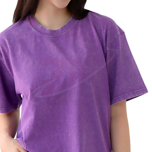 T-shirt décontracté pour femme, coupe oversize, en coton premium, style streetwear, logo personnalisé, toutes saisons - Product Image 4