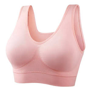 เสื้อครอปท็อปออกกำลังกาย เสื้อชั้นในกีฬาแบบขายส่ง ซัพพอร์ตสูง ไร้ตะเข็บ เสื้อชั้นในกีฬาไร้ตะเข็บ - Product Image 4