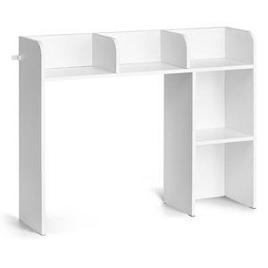 Libreria da Scrivania a 2 Ripiani in Legno, 94,5 cm x 24,1 cm x 73,4 cm, Organizzatore per Ufficio e Scaffale Espositivo per Libri - Product Image 6
