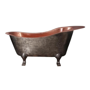 Bañera Independiente de Cobre con Hidromasaje (40 Jets), Reposabrazos con Terapia Térmica - Diseño Moderno para Uso Doméstico y Hotelero - Product Image 6