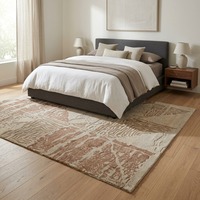 Tapis de sol en laine tufté à la main, durable, avec des motifs élégants, traditionnels et modernes, pour la décoration et l'aménagement intérieur.