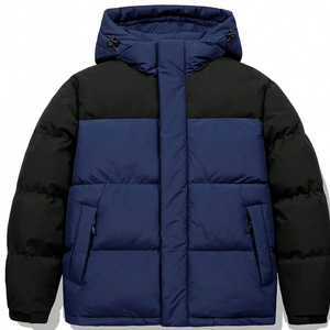 Men's Street Wear Bubble Premium Insulated Windproof Eco-Friendly Puffer <b>Jacket</b> Stand Collar Wholesale <b>Winter</b> Quilted <b>Jacket</b> - Product Image 1