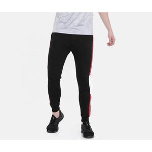 Pantalones de chándal informales de cintura alta para hombre, pantalones de chándal bordados de algodón con cordón, pantalones medios de color sólido - Product Image 6