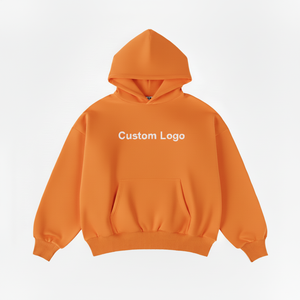 Sweat-shirts à capuche unisexes en coton 420 g/m² style vintage Distress pour homme, streetwear, pour l'hiver - Product Image 1