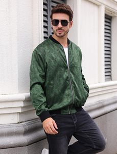 Autumn/Winter New <b>Men's</b> Fashion Casual Loose <b>Long</b> Satin Softshell Breathable Detachable Collar Stand <b>Jacket</b> - Product Image 3