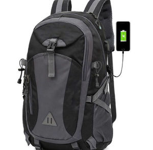 Best Quality OEM LEMBRO INDUSTRY Backpack Customized Unisex <b>Canvas</b> <b>Laptop</b> <b>Bag</b> 30-40L Wholesale Zipper Cheap Outdoor Travel - Product Image 4