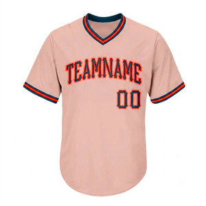 Divisa da Baseball per Uomo di Alta Qualità Traspirante Prodotta in Fabbrica con Nome della Squadra Personalizzato 100% Poliestere Colori Personalizzati Abbigliamento per Squadre - Product Image 2