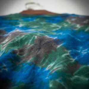 Camiseta de Hombre Estilo Vintage Tie Dye, Premium, Oversize, de Algodón, Casual, con Estampado Gráfico, para Verano, Corte Holgado, Moda Urbana - Product Image 3