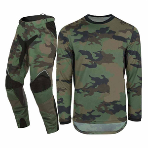 Vente en gros de maillots de motocross personnalisés de haute qualité, sublimation, 100% coton, respirant, manches longues, pour adultes - Product Image 2