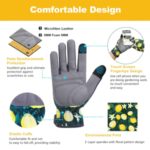 Guantes de Seguridad de Cuero Vacuno de Diseño Personalizado Hechos en Fábrica, Nuevo Estilo, Guantes de Trabajo de la Mejor Calidad - Product Image 5