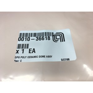 AMAT 0010-36618 DPS POLLY CERAMIC DOME ASSEMBLY - Equipo y piezas de semiconductores de confianza de la marca global Trusted Global Legacy - Product Image 4