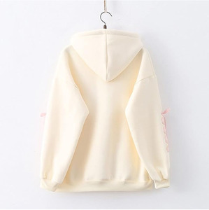 Sweat à capuche pour femme d'hiver avec logo frontal, séchage rapide, respirant, tissu doux et confortable pour un style décontracté - Product Image 2