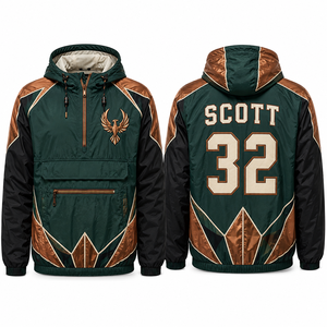 Promotional <b>Mens</b> Windbreaker <b>Jacket</b> Custom Wholesale Hem Collar Hood Durable Comfortable Flexible Allseason Spring <b>Summer</b> Autumn - Product Image 5