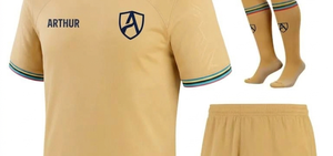 Vintage Soccer Jersey Football Shirt Custom Team Uniform Player Name Front Breathable Anti-Bacterial Anti-UV Quick Dry Short - Product Image 3
