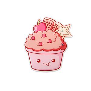 Organizador de Pestañas Acrílico con Diseño de Cupcake, Sostenible, con Logotipo Personalizado, para Extensiones de Pestañas, con Imanes - Product Image 1