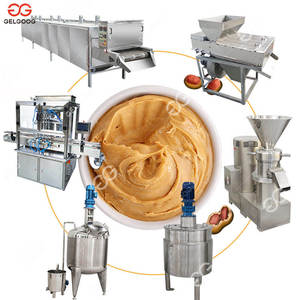 Equipo para la Industria Alimentaria Automática, 100-2000KG/H, Línea de Procesamiento de Frutos Secos, Producción de Pasta de Almendras y Mantequilla - Product Image 3