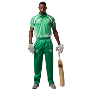 Ensemble d'uniformes de cricket imprimés, légers, réversibles, respirants, écologiques, de haute qualité, maillot et pantalon de sport pour adultes - Product Image 1