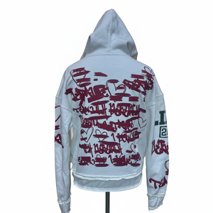 Sudadera con capucha de invierno de alta calidad 100% algodón para hombre, con estampado digital, ecológica y transpirable, unisex. - Product Image 2