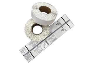 Étiquettes de bagages pour compagnies aériennes, autocollants personnalisés, taille sur mesure, impression thermique directe, adhésif permanent, papier vélin - Product Image 2