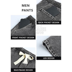 Jean baggy tendance pour un usage quotidien, qualité supérieure, toucher doux. - Product Image 6