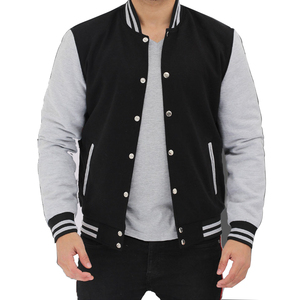 Slim Fit Wholesale Letterman Jacket <b>Men</b> Baseball Custom Logo Best Selling Letterman Varsity Work Jacket - Product Image 1
