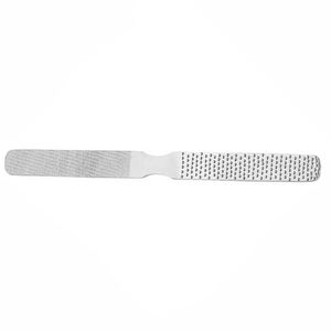 Lima profesional para pedicura, reutilizable, de acero inoxidable, para remover callosidades y piel agrietada, raspador de pies con logo personalizado - Product Image 5