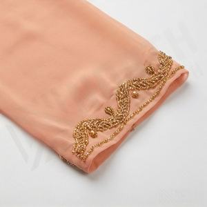 Elegante Abaya de Chifón para Mujer con Pedrería, Vestido Musulmán de Dos Piezas Personalizado, Vestido Musulmán Elegante para Mujer - Product Image 5