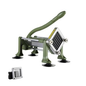 Tagliapatatine Manuale con Lama in Acciaio Inox da 1/2 Pollice, Affettatrice Sicura con Ventose - Product Image 2