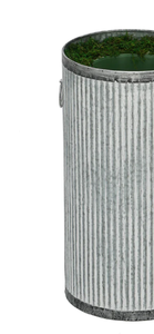 Vente en gros de pot de fleurs d'intérieur/extérieur vintage blanc vieilli de grande taille pour la décoration du salon et le jardin - Product Image 5