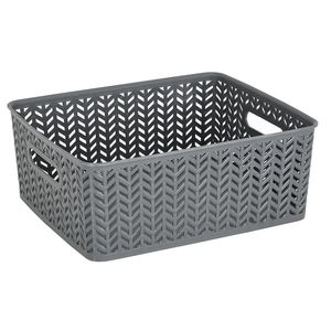 Cesta Organizadora de Plástico Económica para Almacenamiento Multiusos en Lavandería, Cocina, Baño y Sala de Estar - Product Image 1