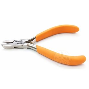Alicates de Corte de Precisión de 4.5 Pulgadas con Mango Naranja, Herramienta de Corte Micro para Electrónica, Fabricante OEM Personalizado, CE ISO - Product Image 5