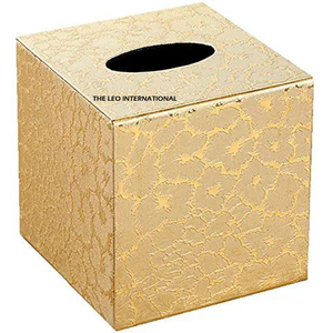 Última Colección de Cajas de Papel Metálicas de Primera Calidad, Hechas a Mano, con Acabado Negro y Textura Martillada - Product Image 6