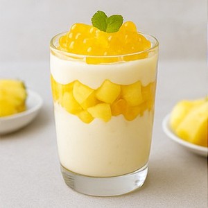 Boba explosiva con sabor a piña tropical jugosa en oferta para cócteles estilo Tiki - Product Image 5