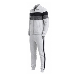 Custom Mens Gym Tracksuit Sports Training Fitness Jogging Suit Full Zip Jacket <b>Pants</b> OEM ODM Wholesale Manufacturer Factory Bulk - Product Image 3