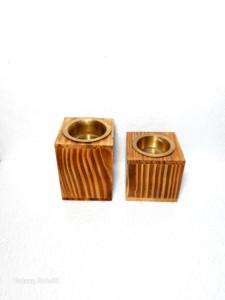 Hand-Made wooden Incense <b>Burner</b> With laser engraving Leaf Pattern Aromatic Diffuser All-Season Use - Product Image 2