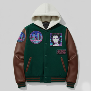 Best Manufacturer High Quality Men Chenille Embroidery Varsity Jacket Direct Factory Supplier Baseball Letterman Jacket For <b>Boys</b> - Product Image 1