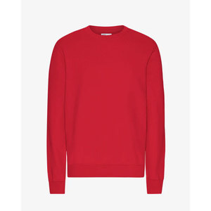 เสื้อสเวตเชิ้ตคอกลมสีเขียวมะกอกสำหรับผู้ชาย ทรงโอเวอร์ไซส์ ความยาวปกติ สีพื้น สไตล์ลำลอง - Product Image 5