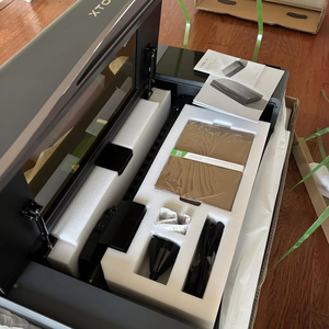 Découpeuse laser, graveur et découpeuse laser CO2 de bureau intelligent, double caméra intelligente 16MP, gravure 3D sur cylindre incurvé - Product Image 1