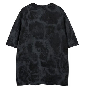 Customizable Large-Sized Men's Vintage Printed <b>T</b>-Shirts 100% Cotton Digital Printing Breathable & Anti-Pilling Acid Wash - Product Image 3