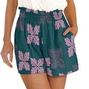 New Custom Casual Summer Beachwear Swim <b>Shorts</b> Elastic Waist Quick Dry Breathable Travel Vacation Style Women Beach <b>Short</b> - Product Image 5