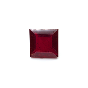 Rubis naturel de Bangkok carré 10,54 carats, pierre précieuse de rubis naturel taillée en facettes pour la fabrication de bijoux, prête à l'emploi - Product Image 3