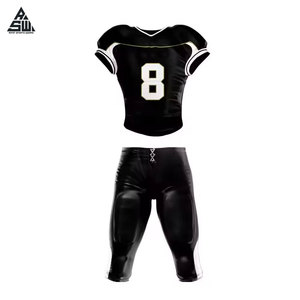 Diseña Tu Propio Uniforme de Fútbol Americano Personalizado de Talla Grande con Material de Poliéster, Diseño Ligero, Transpirable y Ecológico - Product Image 1